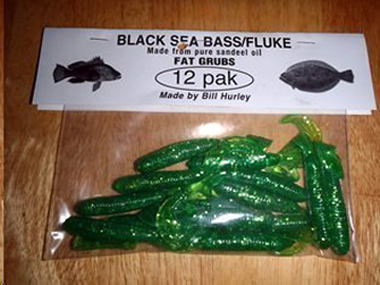 Black Sea-Bass/Fluke Fat Grubs